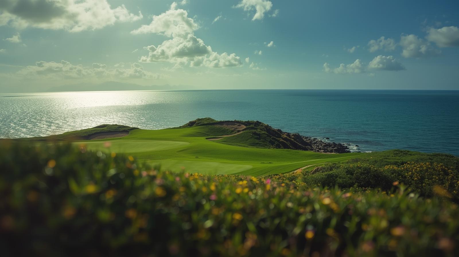 Hoiana Shores Golf Club and the Da Nang coastline
